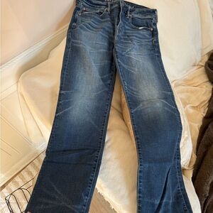 American Eagle Outfitters Dark Wash Straight Leg Jeans